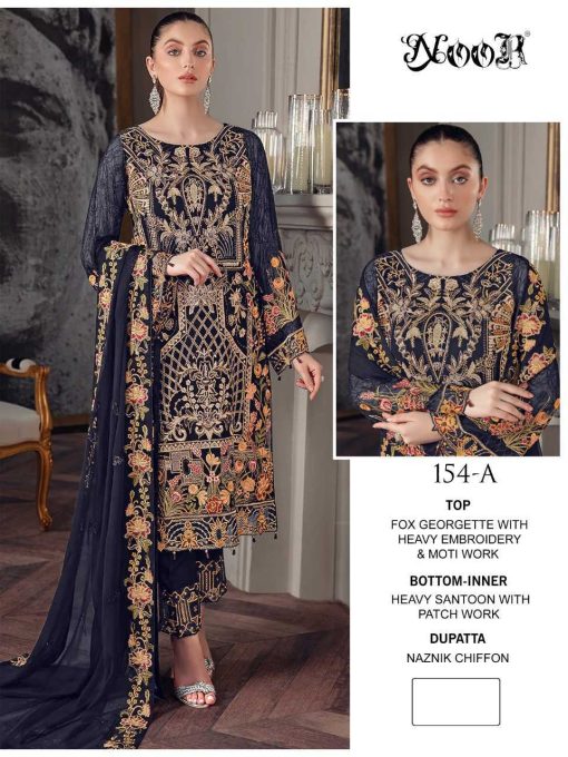 Noor DN 154 Georgette Salwar Suit Catalog 4 Pcs 3 510x680 - Noor DN 154 Georgette Salwar Suit Catalog 4 Pcs