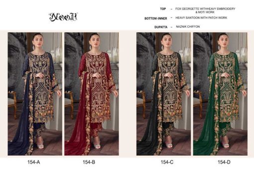 Noor DN 154 Georgette Salwar Suit Catalog 4 Pcs 9 510x340 - Noor DN 154 Georgette Salwar Suit Catalog 4 Pcs