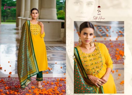 Psyna Silk House Vol 1 Kurti with Dupatta Bottom Catalog 6 Pcs 1 510x369 - Psyna Silk House Vol 1 Kurti with Dupatta Bottom Catalog 6 Pcs