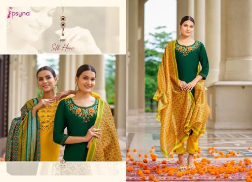 Psyna Silk House Vol 1 Kurti with Dupatta Bottom Catalog 6 Pcs 4 510x369 - Psyna Silk House Vol 1 Kurti with Dupatta Bottom Catalog 6 Pcs