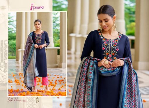 Psyna Silk House Vol 1 Kurti with Dupatta Bottom Catalog 6 Pcs 6 510x369 - Psyna Silk House Vol 1 Kurti with Dupatta Bottom Catalog 6 Pcs