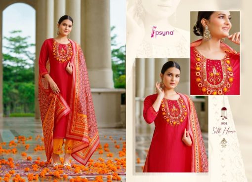 Psyna Silk House Vol 1 Kurti with Dupatta Bottom Catalog 6 Pcs 8 510x369 - Psyna Silk House Vol 1 Kurti with Dupatta Bottom Catalog 6 Pcs