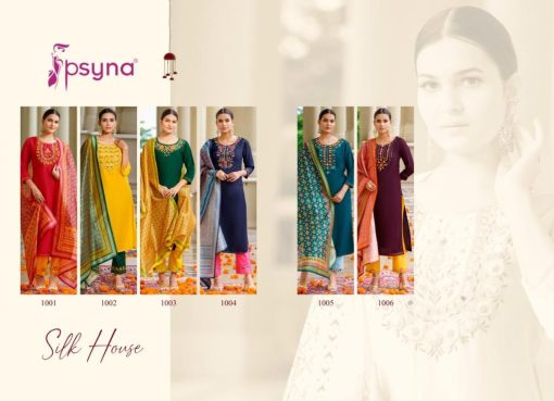 Psyna Silk House Vol 1 Kurti with Dupatta Bottom Catalog 6 Pcs 9 510x369 - Psyna Silk House Vol 1 Kurti with Dupatta Bottom Catalog 6 Pcs