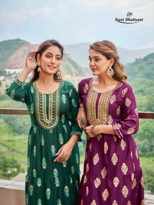 Rani Bhatiyani Fantasy Vol 1 Rayon Kurti Catalog 8 Pcs 4 510x680 - Rani Bhatiyani Fantasy Vol 1 Rayon Kurti Catalog 8 Pcs