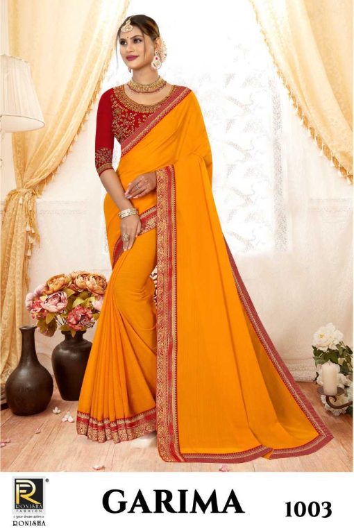Ranjna Garima Fancy Saree Sari Catalog 8 Pcs 4 510x765 - Ranjna Garima Fancy Saree Sari Catalog 8 Pcs