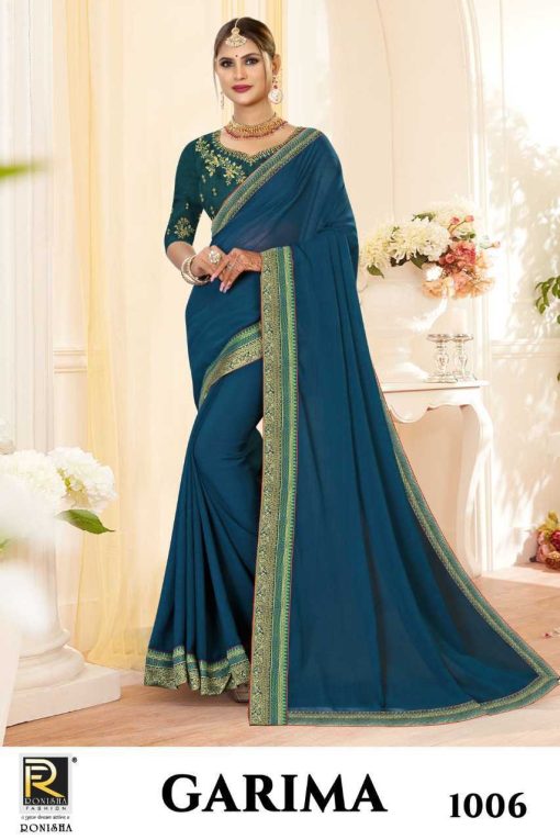 Ranjna Garima Fancy Saree Sari Catalog 8 Pcs 7 510x765 - Ranjna Garima Fancy Saree Sari Catalog 8 Pcs