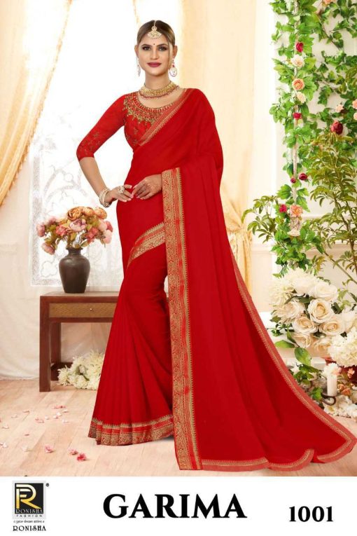 Ranjna Garima Fancy Saree Sari Catalog 8 Pcs 8 510x765 - Ranjna Garima Fancy Saree Sari Catalog 8 Pcs