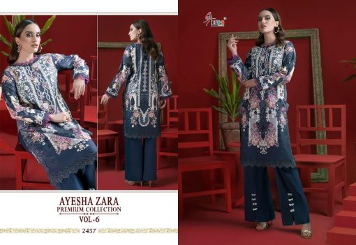 Shree Fabs Ayesha Zara Premium Collection Vol 6 Cotton Chiffon Salwar Suit Catalog 6 Pcs 11 510x351 - Shree Fabs Ayesha Zara Premium Collection Vol 6 Cotton Chiffon Salwar Suit Catalog 6 Pcs