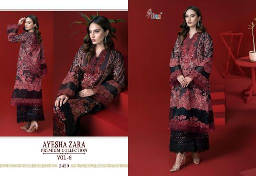 Shree Fabs Ayesha Zara Premium Collection Vol 6 Cotton Chiffon Salwar Suit Catalog 6 Pcs 13 510x351 - Shree Fabs Ayesha Zara Premium Collection Vol 6 Cotton Chiffon Salwar Suit Catalog 6 Pcs