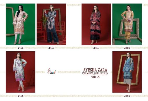 Shree Fabs Ayesha Zara Premium Collection Vol 6 Cotton Chiffon Salwar Suit Catalog 6 Pcs 14 510x351 - Shree Fabs Ayesha Zara Premium Collection Vol 6 Cotton Chiffon Salwar Suit Catalog 6 Pcs