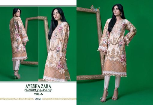 Shree Fabs Ayesha Zara Premium Collection Vol 6 Cotton Chiffon Salwar Suit Catalog 6 Pcs 4 510x351 - Shree Fabs Ayesha Zara Premium Collection Vol 6 Cotton Chiffon Salwar Suit Catalog 6 Pcs