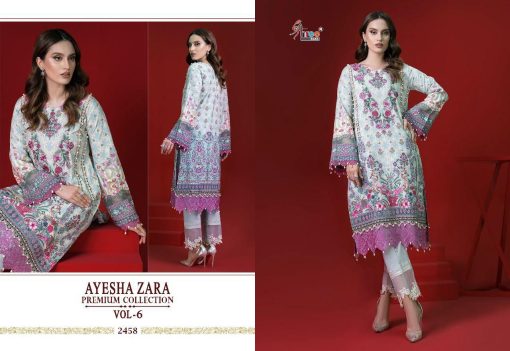 Shree Fabs Ayesha Zara Premium Collection Vol 6 Cotton Chiffon Salwar Suit Catalog 6 Pcs 6 510x351 - Shree Fabs Ayesha Zara Premium Collection Vol 6 Cotton Chiffon Salwar Suit Catalog 6 Pcs