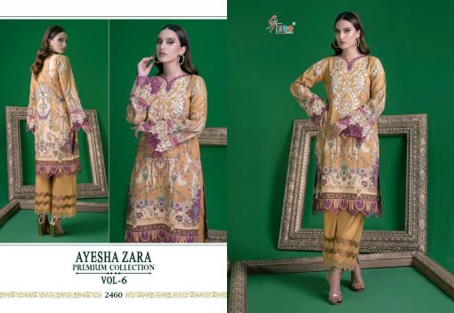 Shree Fabs Ayesha Zara Premium Collection Vol 6 Cotton Chiffon Salwar Suit Catalog 6 Pcs 8 510x351 - Shree Fabs Ayesha Zara Premium Collection Vol 6 Cotton Chiffon Salwar Suit Catalog 6 Pcs