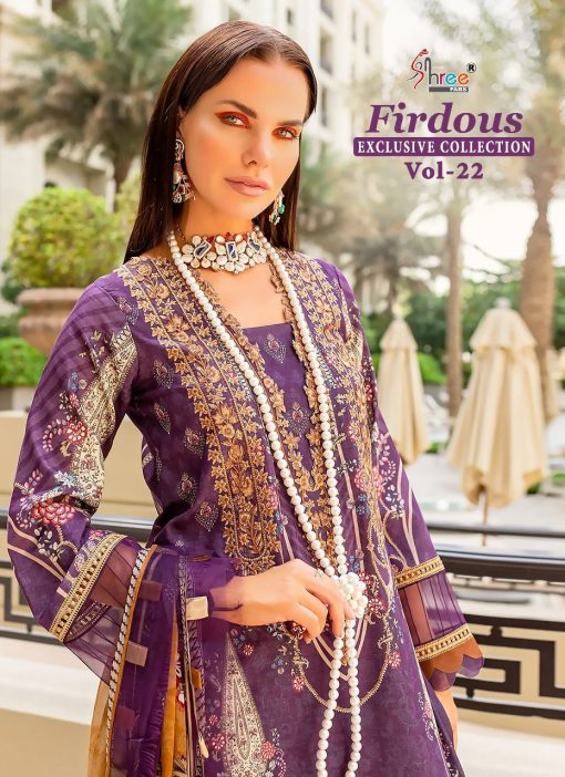 Shree Fabs Firdous Exclusive Collection Vol 22 Cotton Chiffon Salwar Suit Catalog 8 Pcs 1 510x702 - Shree Fabs Firdous Exclusive Collection Vol 22 Cotton Chiffon Salwar Suit Catalog 8 Pcs