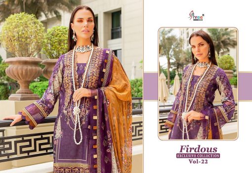 Shree Fabs Firdous Exclusive Collection Vol 22 Cotton Chiffon Salwar Suit Catalog 8 Pcs 16 510x351 - Shree Fabs Firdous Exclusive Collection Vol 22 Cotton Chiffon Salwar Suit Catalog 8 Pcs