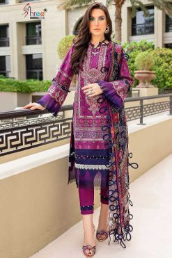 Shree Fabs Firdous Exclusive Collection Vol 22 Cotton Chiffon Salwar Suit Catalog 8 Pcs