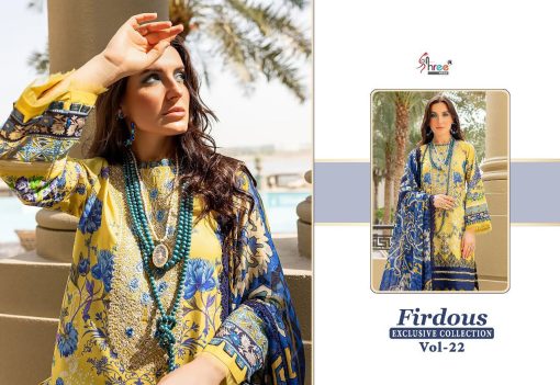 Shree Fabs Firdous Exclusive Collection Vol 22 Cotton Chiffon Salwar Suit Catalog 8 Pcs 6 1 510x351 - Shree Fabs Firdous Exclusive Collection Vol 22 Cotton Chiffon Salwar Suit Catalog 8 Pcs