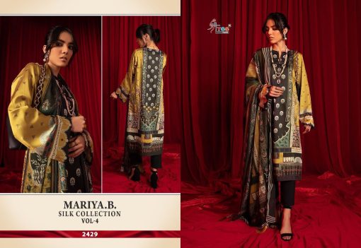 Shree Fabs Maria B Silk Collection Vol 4 Satin Salwar Suit Catalog 4 Pcs 7 510x351 - Shree Fabs Maria B Silk Collection Vol 4 Satin Salwar Suit Catalog 4 Pcs