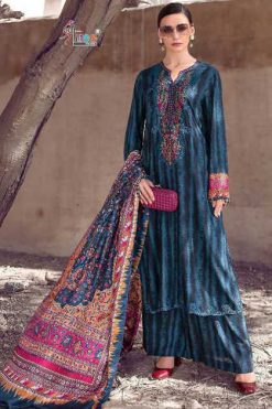 Shree Fabs Mariya B MPrint Vol 14 Cotton Chiffon Salwar Suit Catalog 6 Pcs