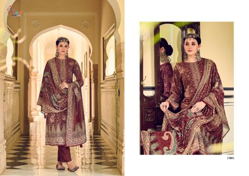 Shree Fabs Shirin Velvet Pashmina Salwar Suit Catalog 6 Pcs 10 510x362 - Shree Fabs Shirin Velvet Pashmina Salwar Suit Catalog 6 Pcs