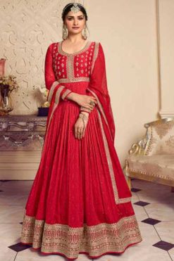 Vinay Kaseesh Gunjita Chiffon Salwar Suit Catalog 6 Pcs