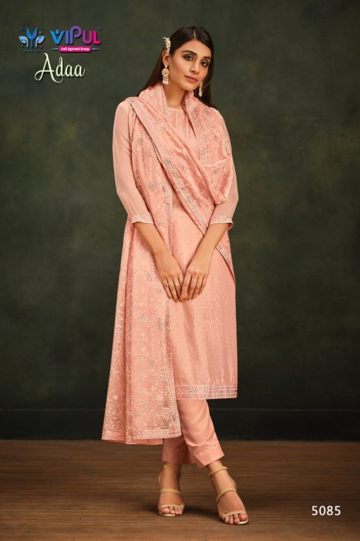 Vipul Adaa Organza Salwar Suit Catalog 6 Pcs 16 510x765 - Vipul Adaa Organza Salwar Suit Catalog 6 Pcs