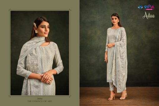 Vipul Adaa Organza Salwar Suit Catalog 6 Pcs 8 510x340 - Vipul Adaa Organza Salwar Suit Catalog 6 Pcs