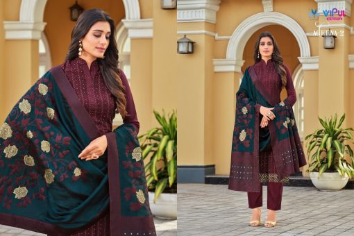 Vipul Adeena Vol 2 Chinon Salwar Suit Catalog 6 Pcs 15 510x340 - Vipul Adeena Vol 2 Chinon Salwar Suit Catalog 6 Pcs