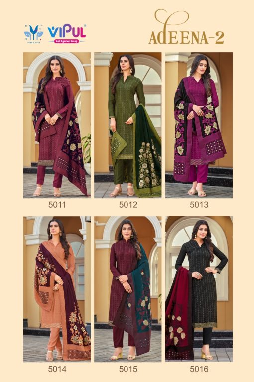 Vipul Adeena Vol 2 Chinon Salwar Suit Catalog 6 Pcs 18 510x765 - Vipul Adeena Vol 2 Chinon Salwar Suit Catalog 6 Pcs