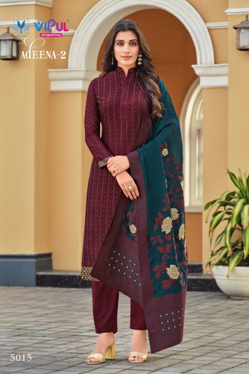 Vipul Adeena Vol 2 Chinon Salwar Suit Catalog 6 Pcs 4 510x765 - Vipul Adeena Vol 2 Chinon Salwar Suit Catalog 6 Pcs