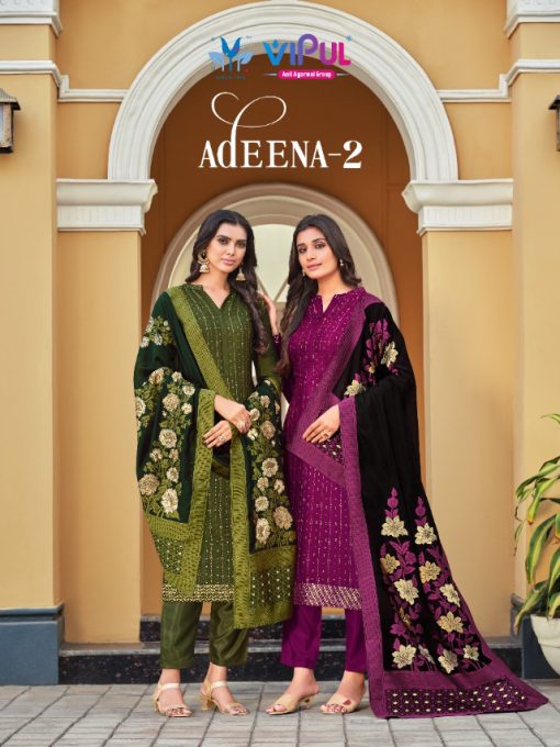 Vipul Adeena Vol 2 Chinon Salwar Suit Catalog 6 Pcs 6 510x680 - Vipul Adeena Vol 2 Chinon Salwar Suit Catalog 6 Pcs