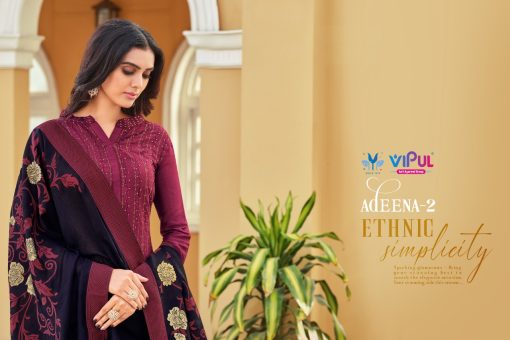 Vipul Adeena Vol 2 Chinon Salwar Suit Catalog 6 Pcs 7 510x340 - Vipul Adeena Vol 2 Chinon Salwar Suit Catalog 6 Pcs