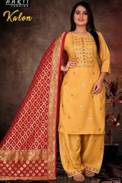 Z Black Kalon Patiyala Chinon Readymade Salwar Suit Catalog 6 Pcs 247x371 - Surat Fabrics