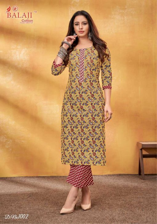 Balaji Cotton Shanaya Kurti with Pant Catalog 8 Pcs 4 1 510x729 - Balaji Cotton Shanaya Kurti with Pant Catalog 8 Pcs