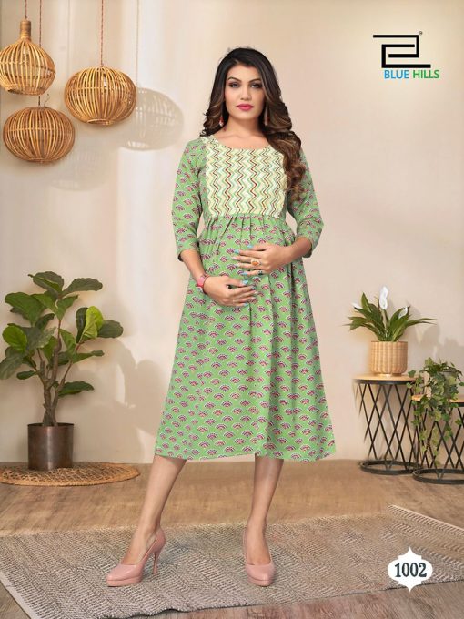 Blue Hills Happiness Feeding Kurti Catalog 9 Pcs 5 510x680 - Blue Hills Happiness Feeding Kurti Catalog 9 Pcs