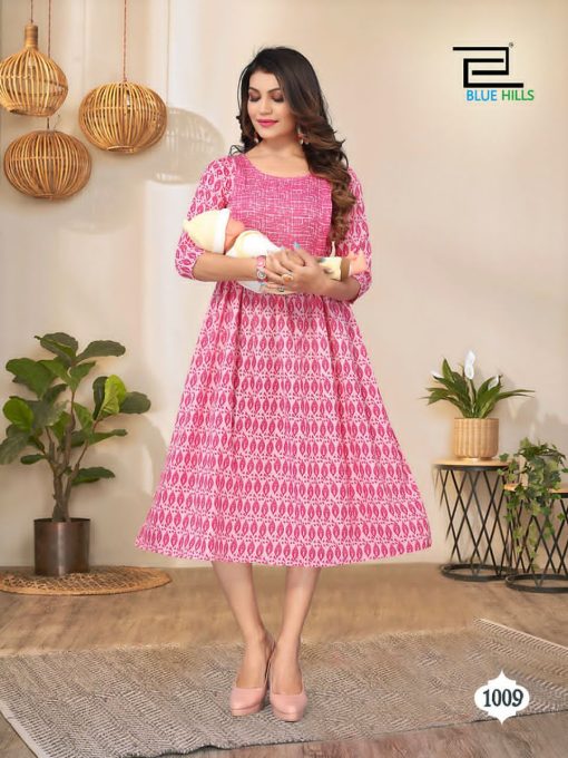 Blue Hills Happiness Feeding Kurti Catalog 9 Pcs 9 510x680 - Blue Hills Happiness Feeding Kurti Catalog 9 Pcs