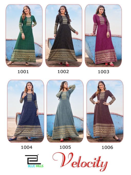 Blue Hills Velocity Rayon Kurti Catalog 6 Pcs 8 510x680 - Blue Hills Velocity Rayon Kurti Catalog 6 Pcs