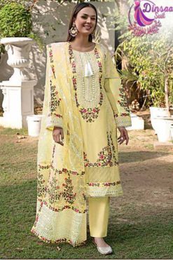 Dinsaa DS 151 Georgette Salwar Suit Catalog 4 Pcs