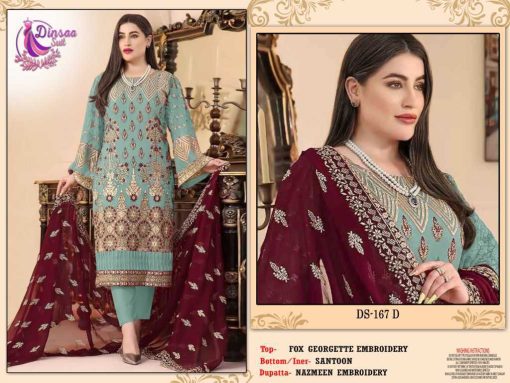 Dinsaa DS 167 Georgette Salwar Suit Catalog 4 Pcs 3 510x383 - Dinsaa DS 167 Georgette Salwar Suit Catalog 4 Pcs