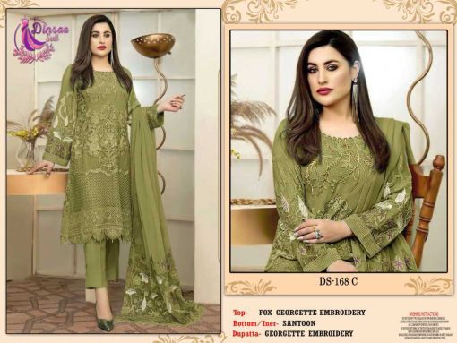 Dinsaa DS 168 Georgette Salwar Suit Catalog 4 Pcs 2 510x383 - Dinsaa DS 168 Georgette Salwar Suit Catalog 4 Pcs