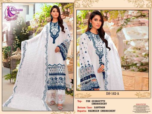 Dinsaa Ds 162 Georgette Salwar Suit Catalog 3 Pcs 2 510x383 - Dinsaa Ds 162 Georgette Salwar Suit Catalog 3 Pcs