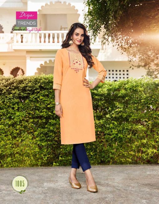 Diya Trends Fashion Bird Vol 1 by Kajal Style Rayon Kurti Catalog 12 Pcs 10 510x655 - Diya Trends Fashion Bird Vol 1 by Kajal Style Rayon Kurti Catalog 12 Pcs