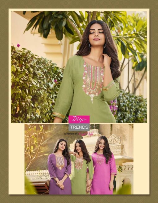 Diya Trends Mintra Vol 1 by Kajal Style Rayon Kurti with Pant Catalog 12 Pcs 16 510x655 - Diya Trends Mintra Vol 1 by Kajal Style Rayon Kurti with Pant Catalog 12 Pcs