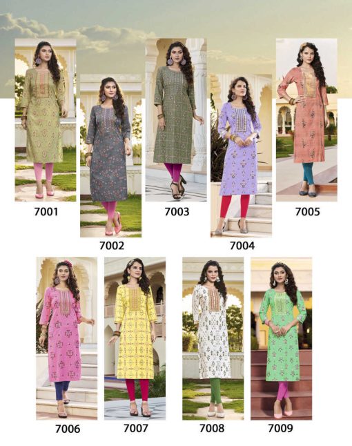 Diya Trends Victoria Vol 7 by Kajal Style Rayon Kurti Catalog 14 Pcs 18 510x646 - Diya Trends Victoria Vol 7 by Kajal Style Rayon Kurti Catalog 14 Pcs