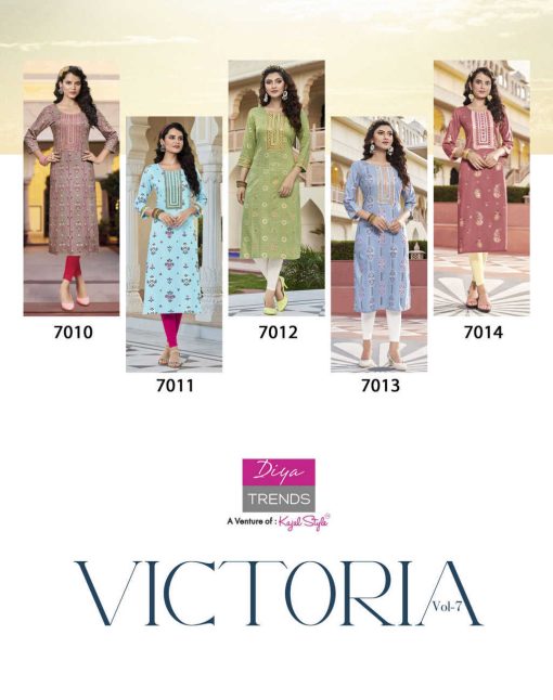 Diya Trends Victoria Vol 7 by Kajal Style Rayon Kurti Catalog 14 Pcs 19 510x646 - Diya Trends Victoria Vol 7 by Kajal Style Rayon Kurti Catalog 14 Pcs