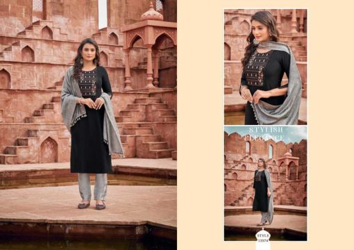 Kivi Zubeda by Kajree Silk Kurti with Dupatta Bottom Catalog 6 Pcs 4 510x360 - Kivi Zubeda by Kajree Silk Kurti with Dupatta Bottom Catalog 6 Pcs