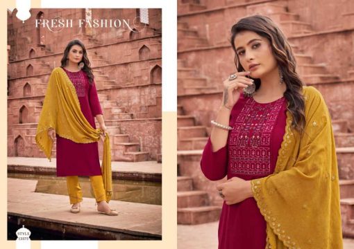 Kivi Zubeda by Kajree Silk Kurti with Dupatta Bottom Catalog 6 Pcs 5 510x360 - Kivi Zubeda by Kajree Silk Kurti with Dupatta Bottom Catalog 6 Pcs