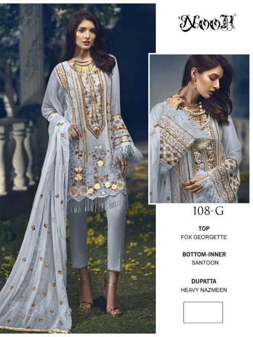 Noor DN 108 Georgette Salwar Suit Catalog 8 Pcs 2 510x680 - Noor DN 108 Georgette Salwar Suit Catalog 8 Pcs