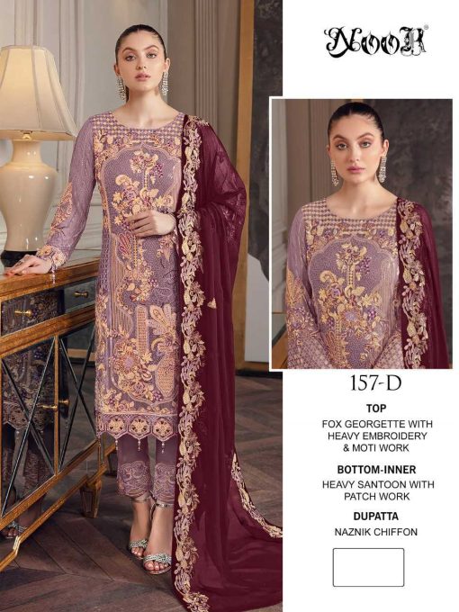 Noor DN 157 Georgette Salwar Suit Catalog 4 Pcs 2 510x680 - Noor DN 157 Georgette Salwar Suit Catalog 4 Pcs