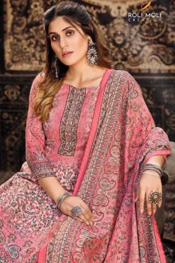 Roli Moli Hasna Pashmina Salwar Suit Catalog 8 Pcs